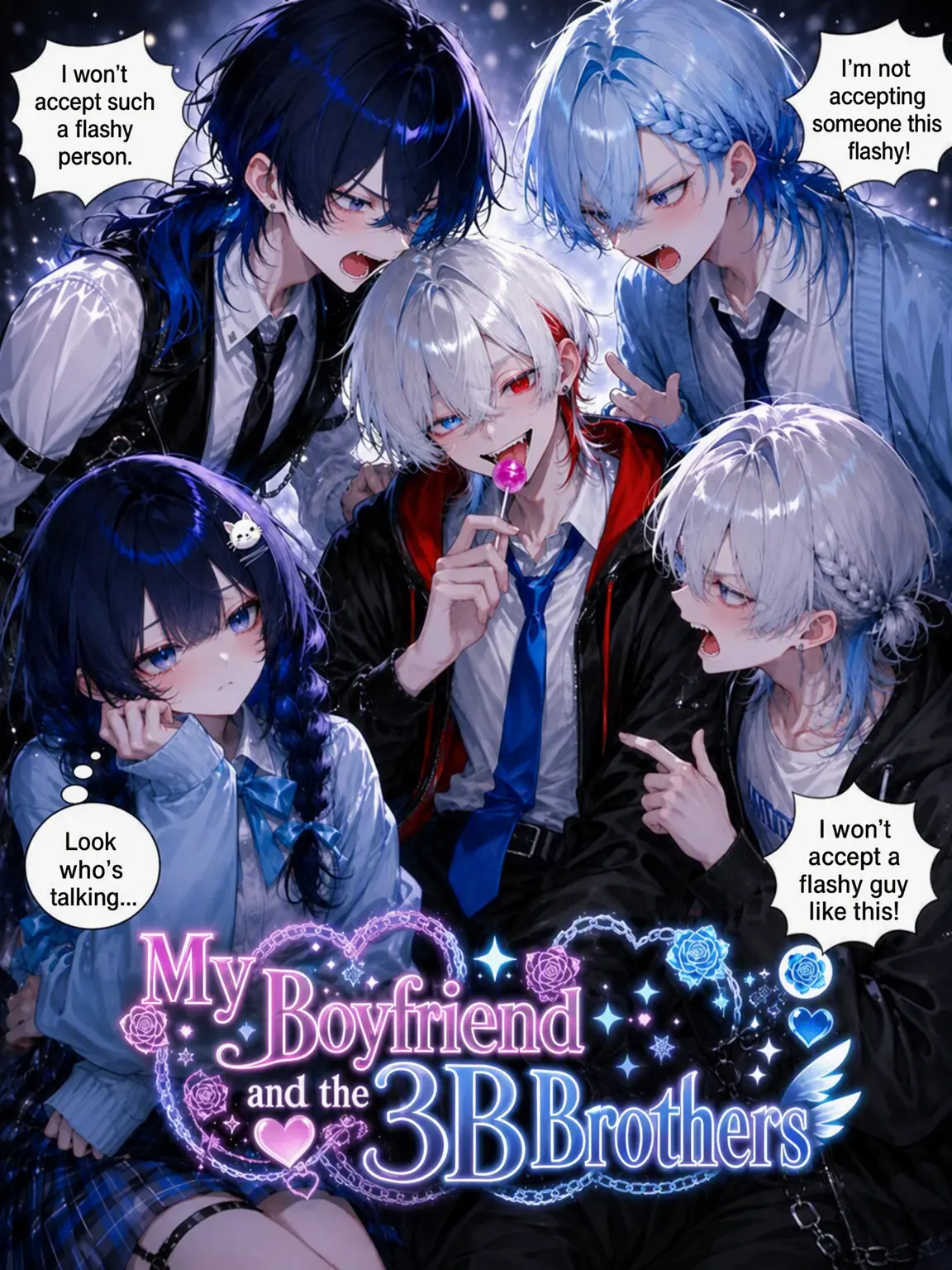 Rukana.697의 Boyfriend vs. the 3B Brothers