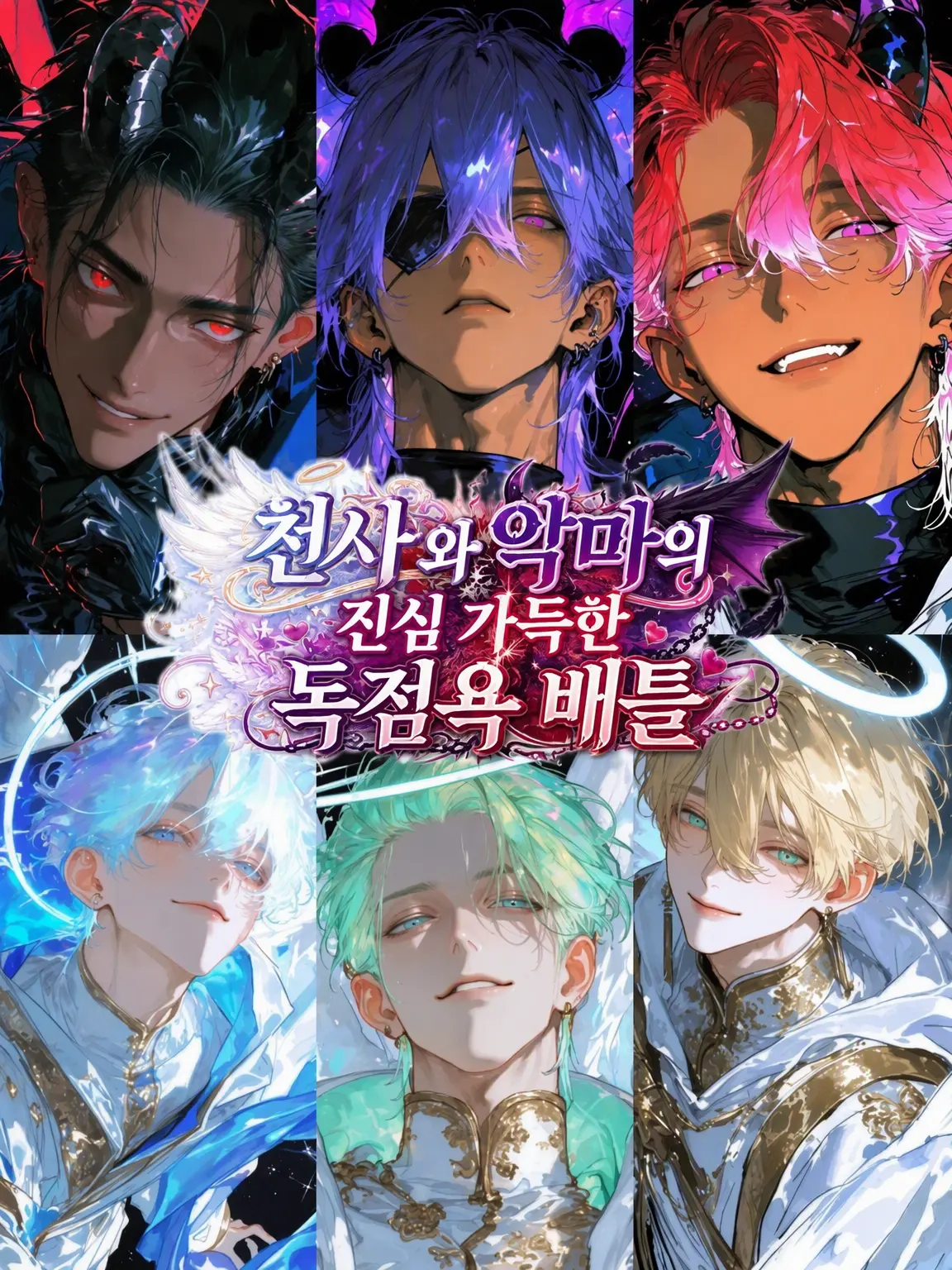 BrownComb0022의 전원 집착! 진심 가득 독점욕 배틀!!