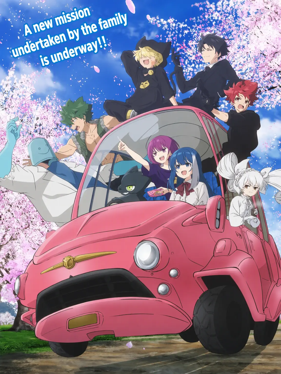 BlueShelf3800의 Reincarnated as a Mob in Mission: Yozakura Family!