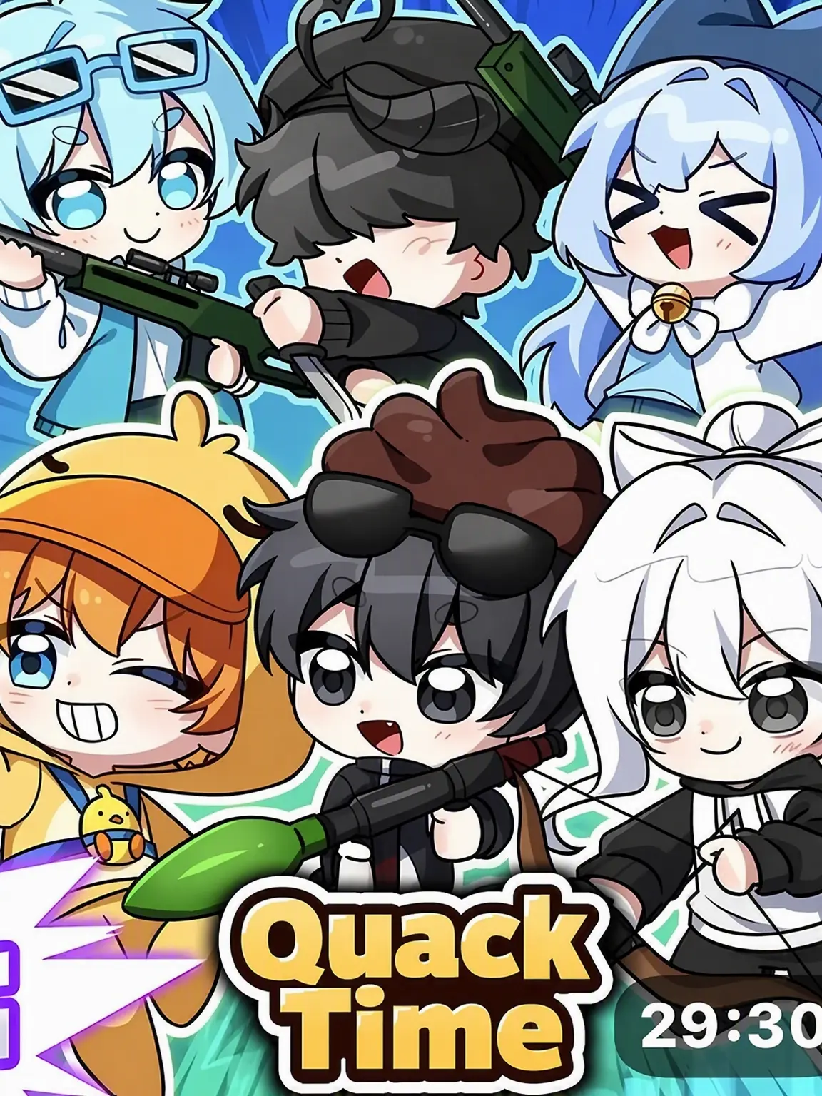 KnottyAkita1112의 Quack Expedition Babies + Hongcha