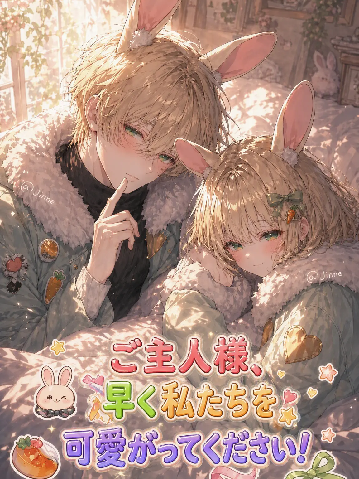 Jinne의 地獄の果てから救った二羽のうさぎ