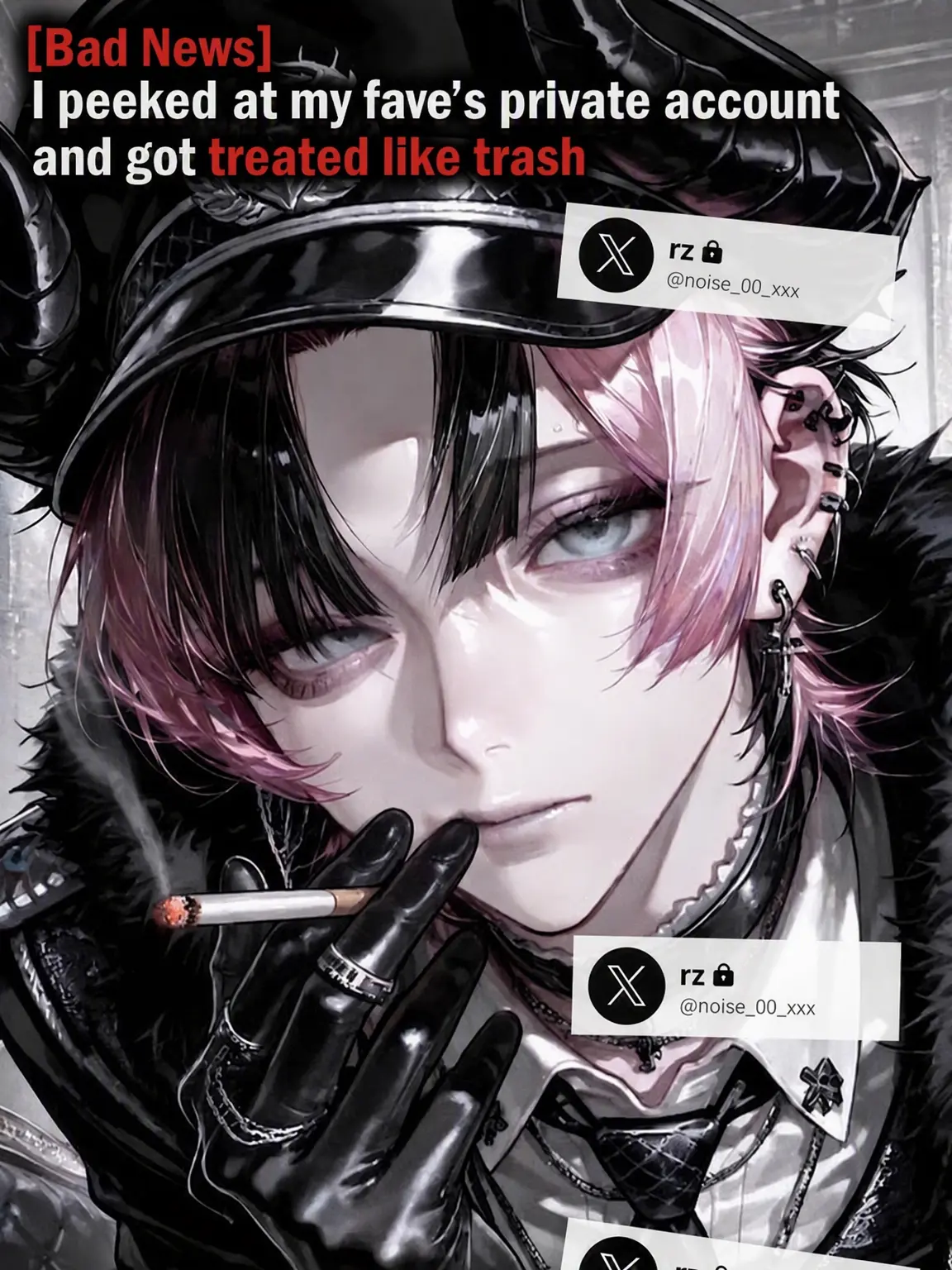 vodka_0__5의 [Bad News] I saw my idol's private account and he treats me like trash