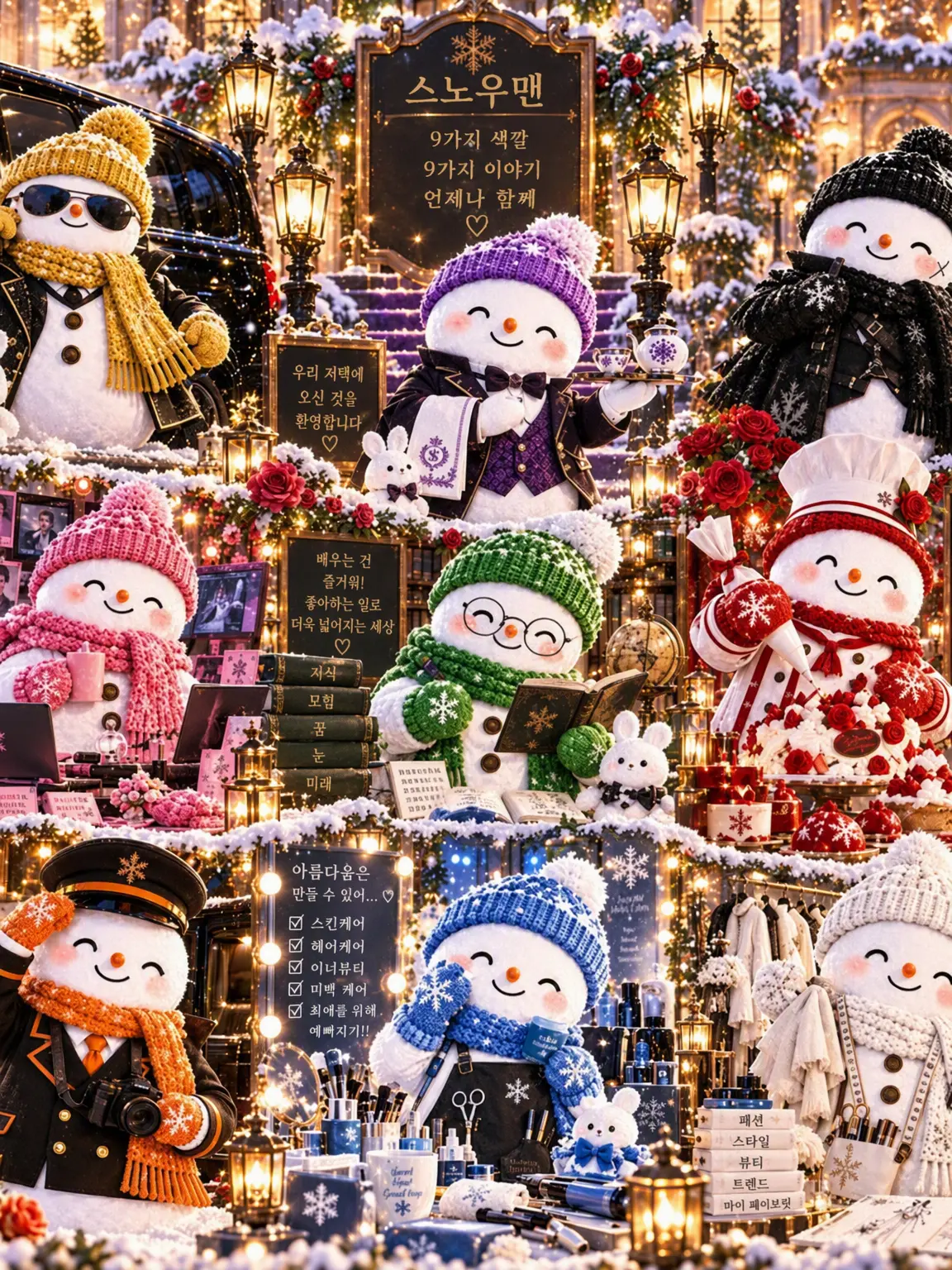 Snowdoll의 SnowMan은 전속 관리인