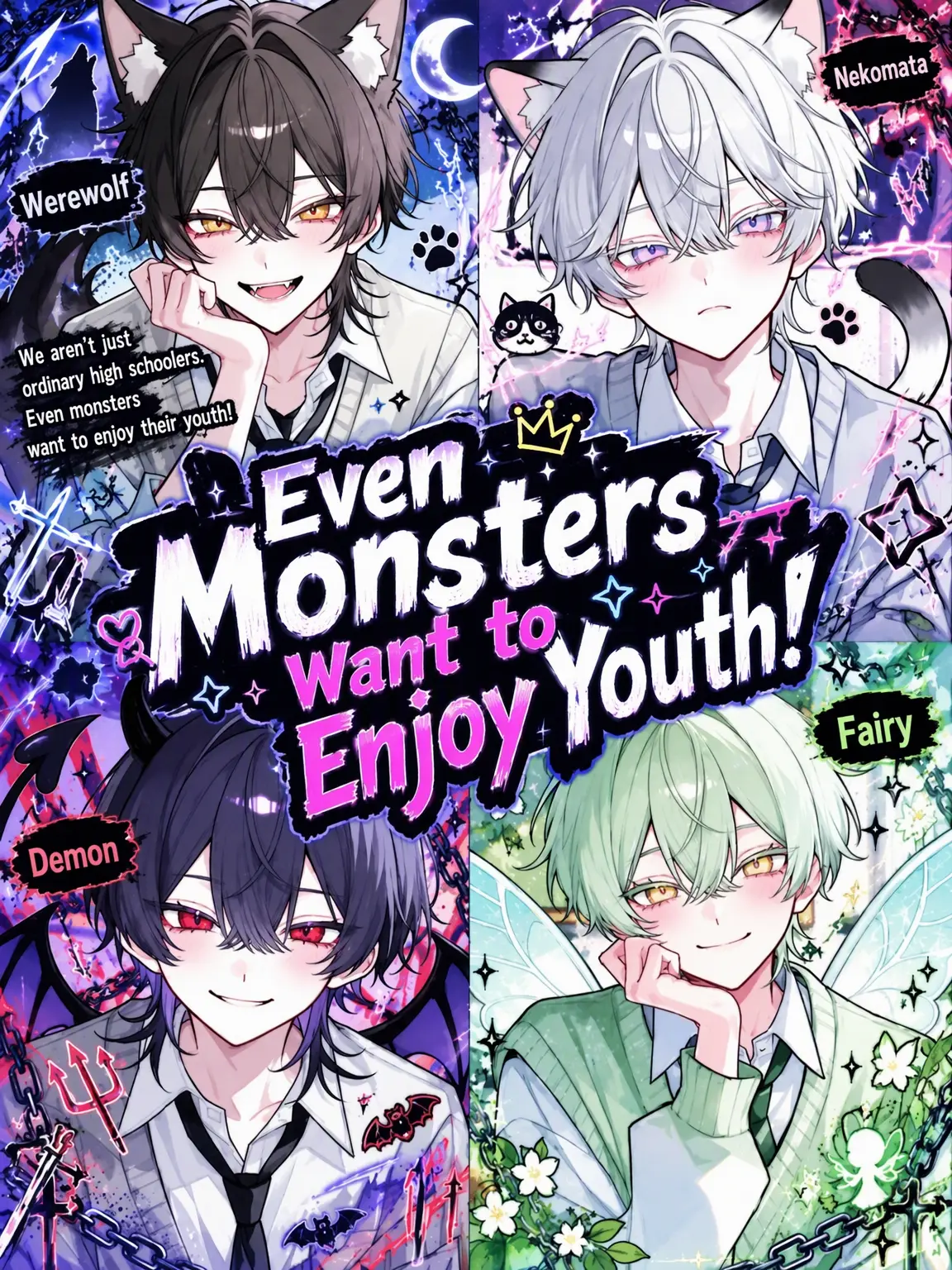 nekokurage2525의 Monsters Want Youth Too!