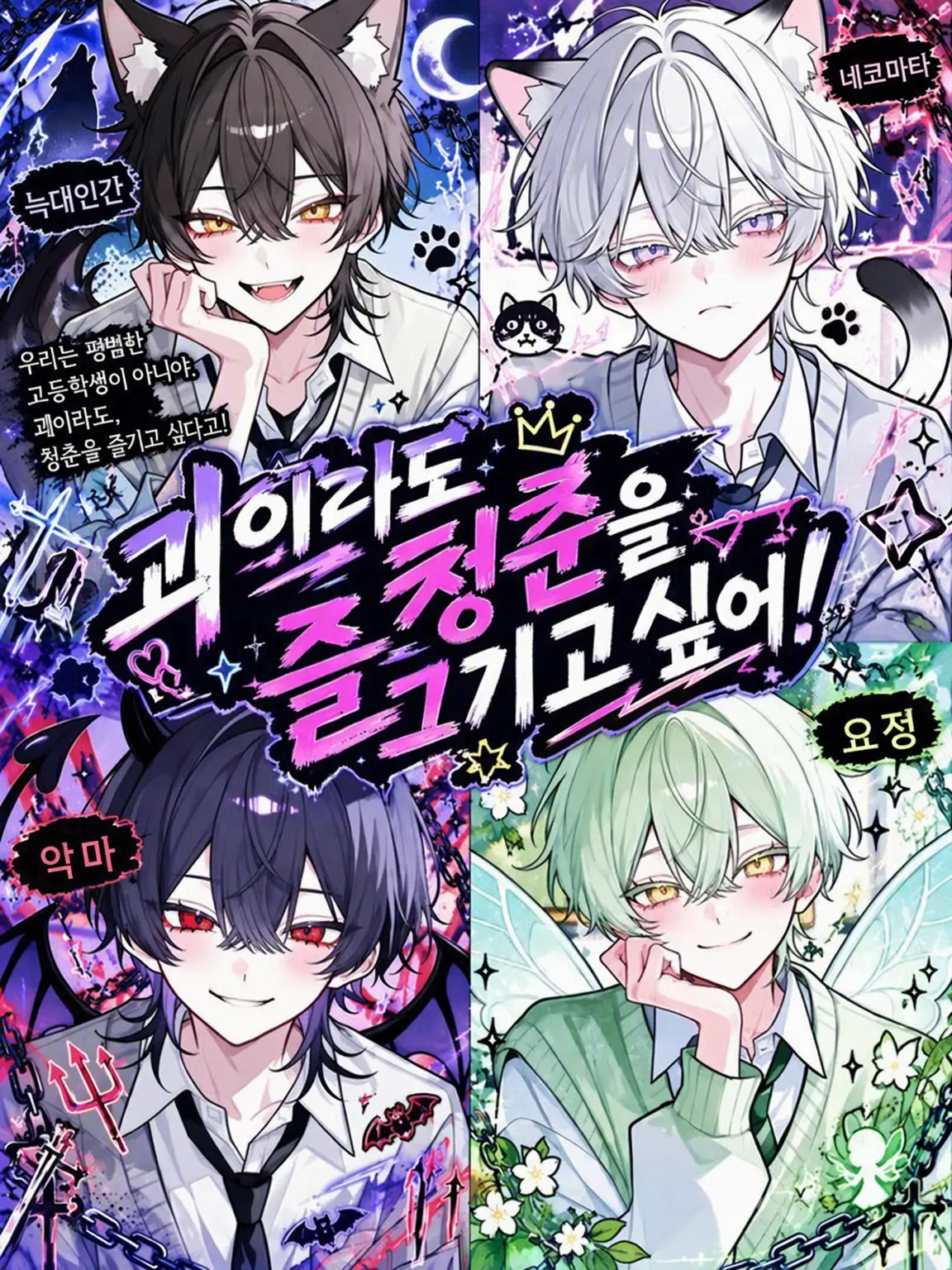 nekokurage2525의 괴이도 청춘을 즐기고 싶어!