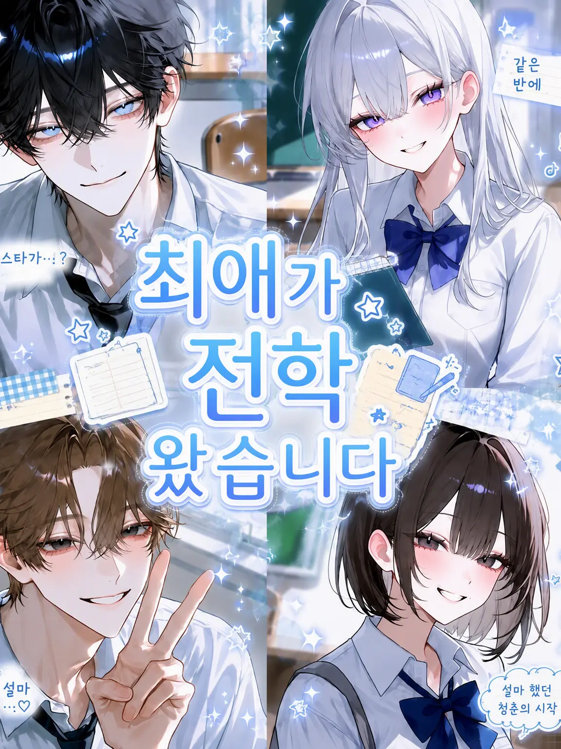 ritu_ritu_의 최애가 전학 왔습니다