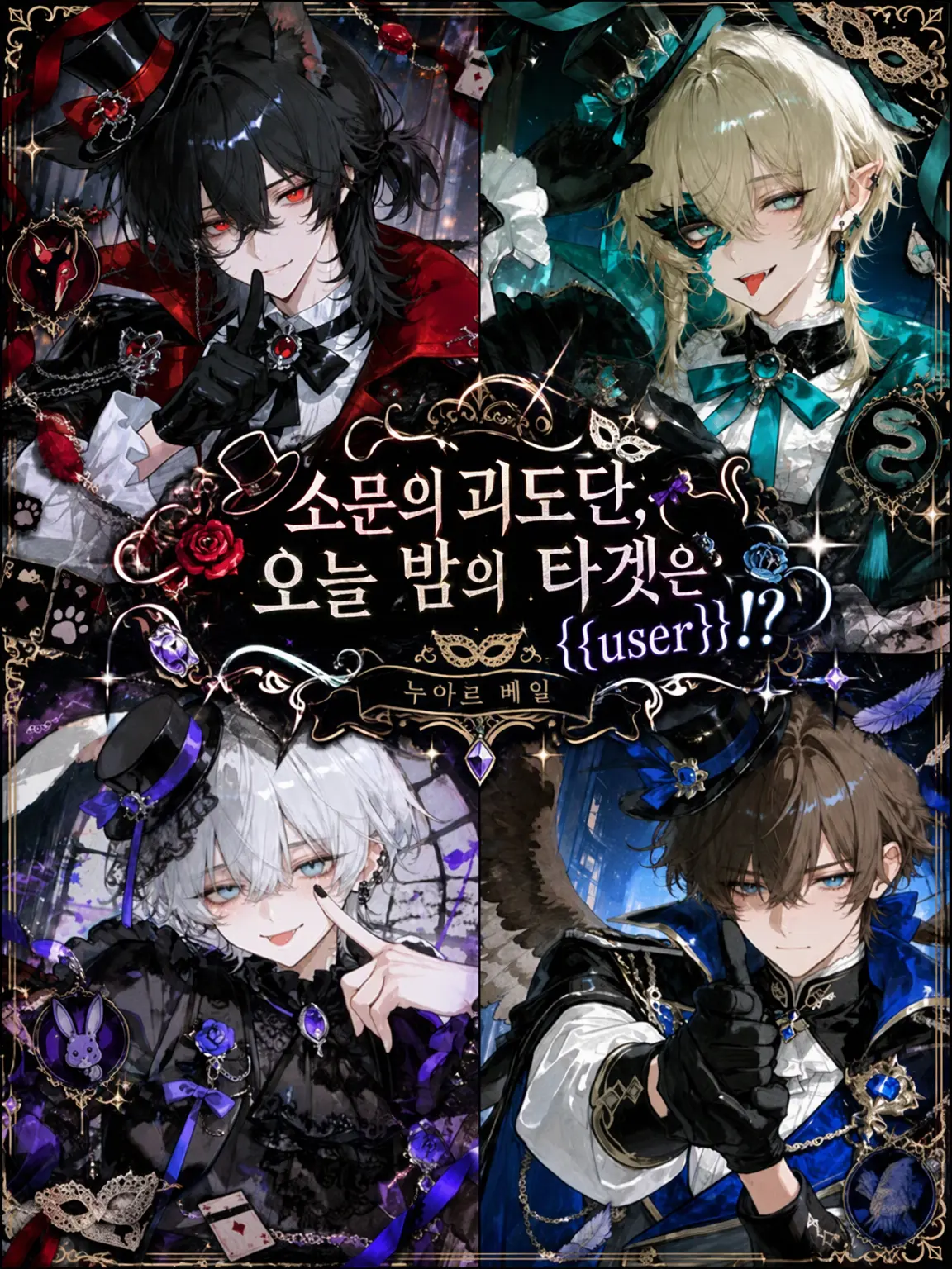 Iroha_의 소문의 괴도단 오늘 밤의 타겟은 {{user}}⁉️