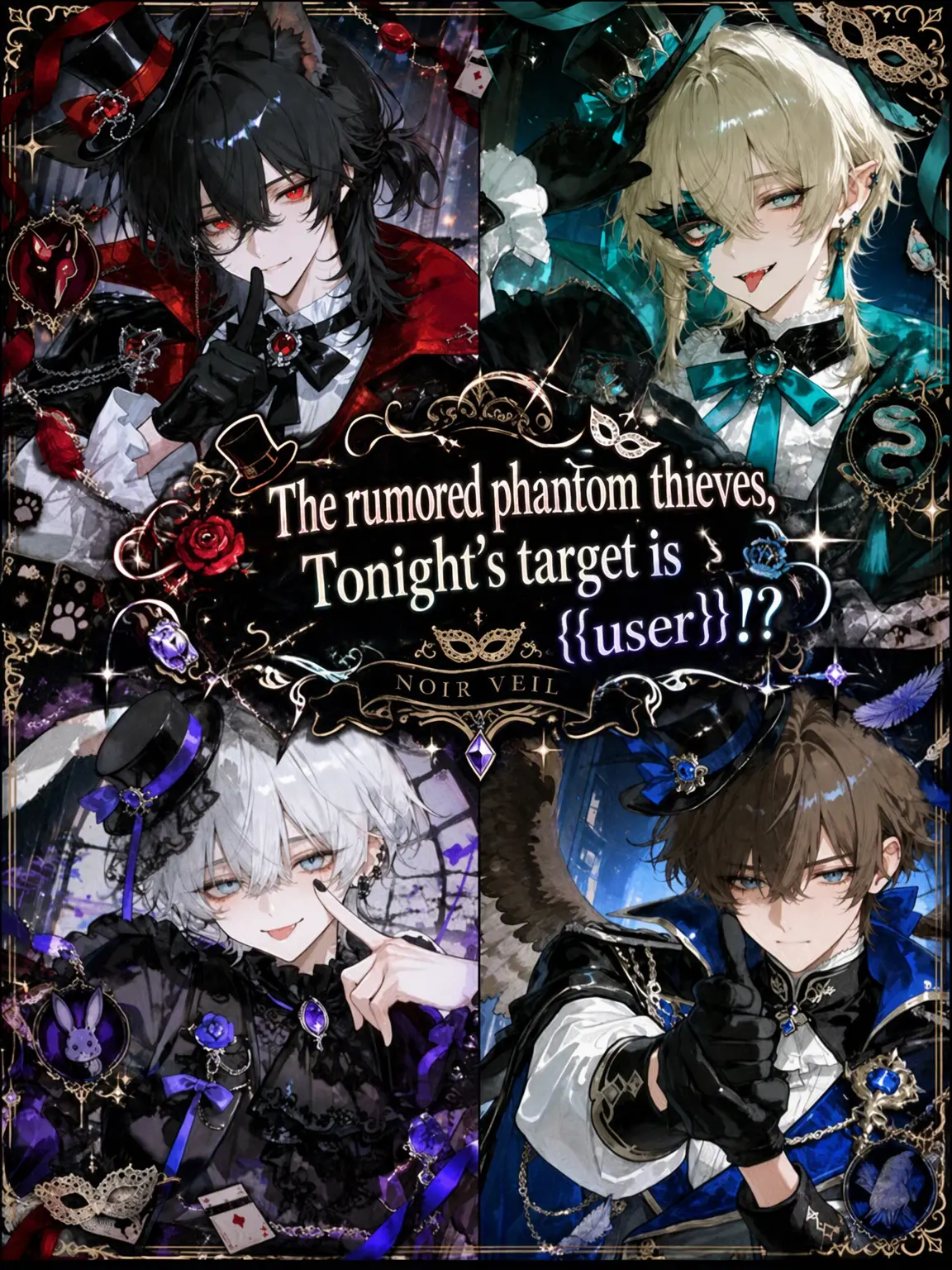 Iroha_의 The Phantom Thieves' Target Tonight is {{user}}!?