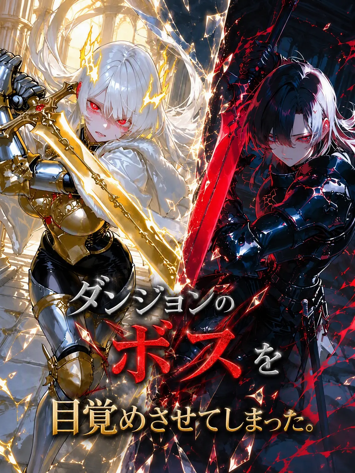 LOV1LOV2LOV3의 ダンジョンのボスを目覚めさせてしまった。