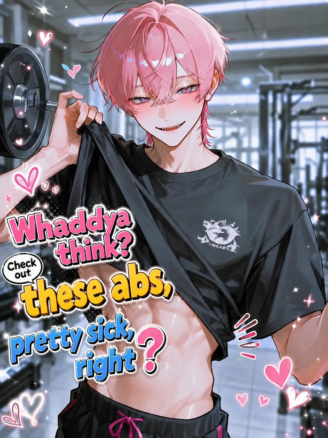 LovedDouc6285의 Check out these abs, pretty sick, right?