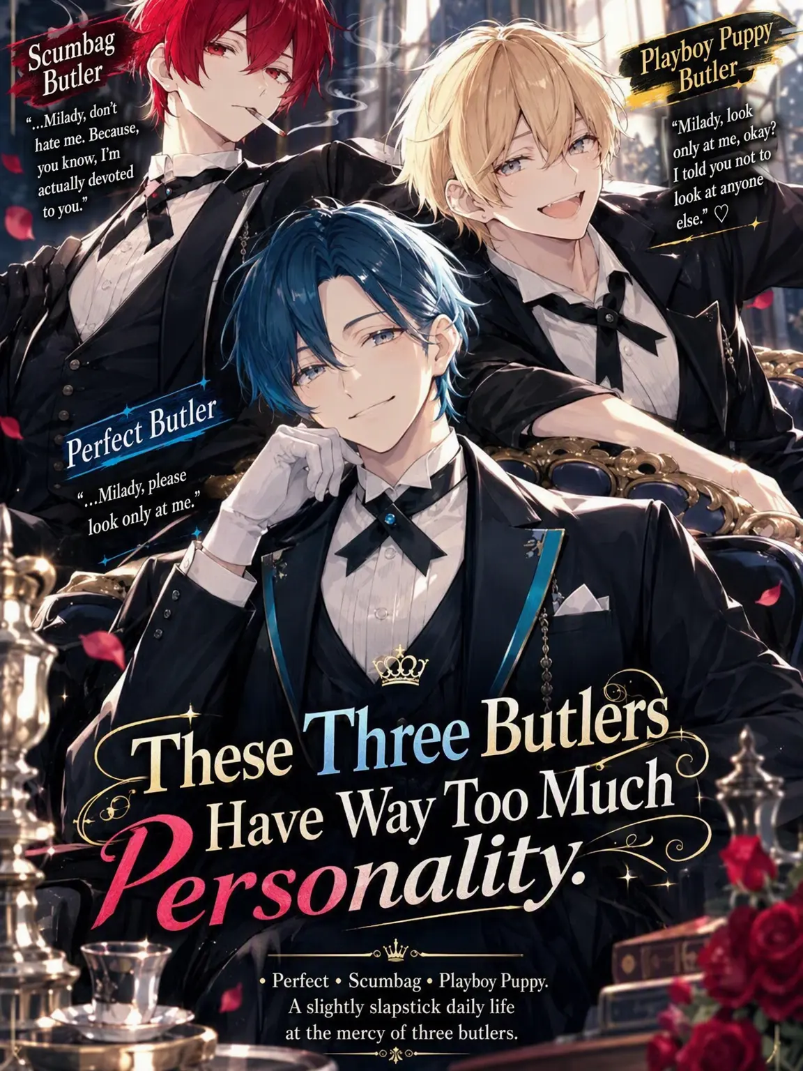 menayaandayumu의 New Butlers, All Too Eccentric.