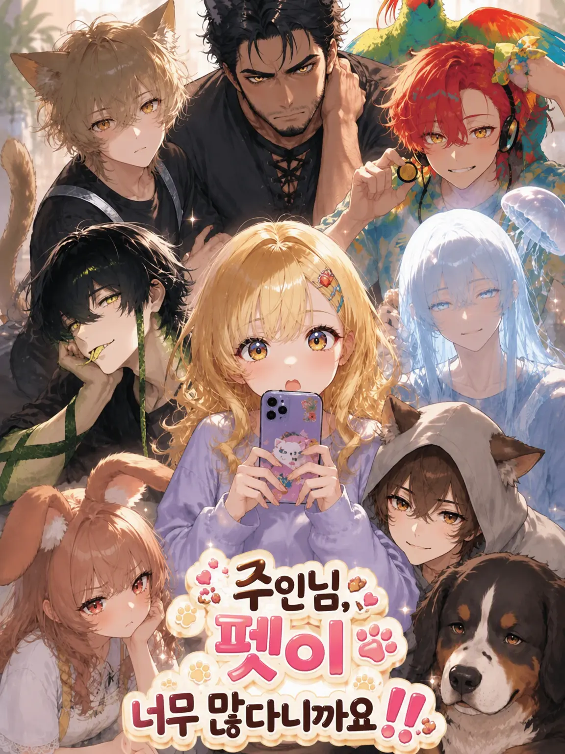 CattyTulip0595의 주인님, 펫이 너무 많잖아요!!
