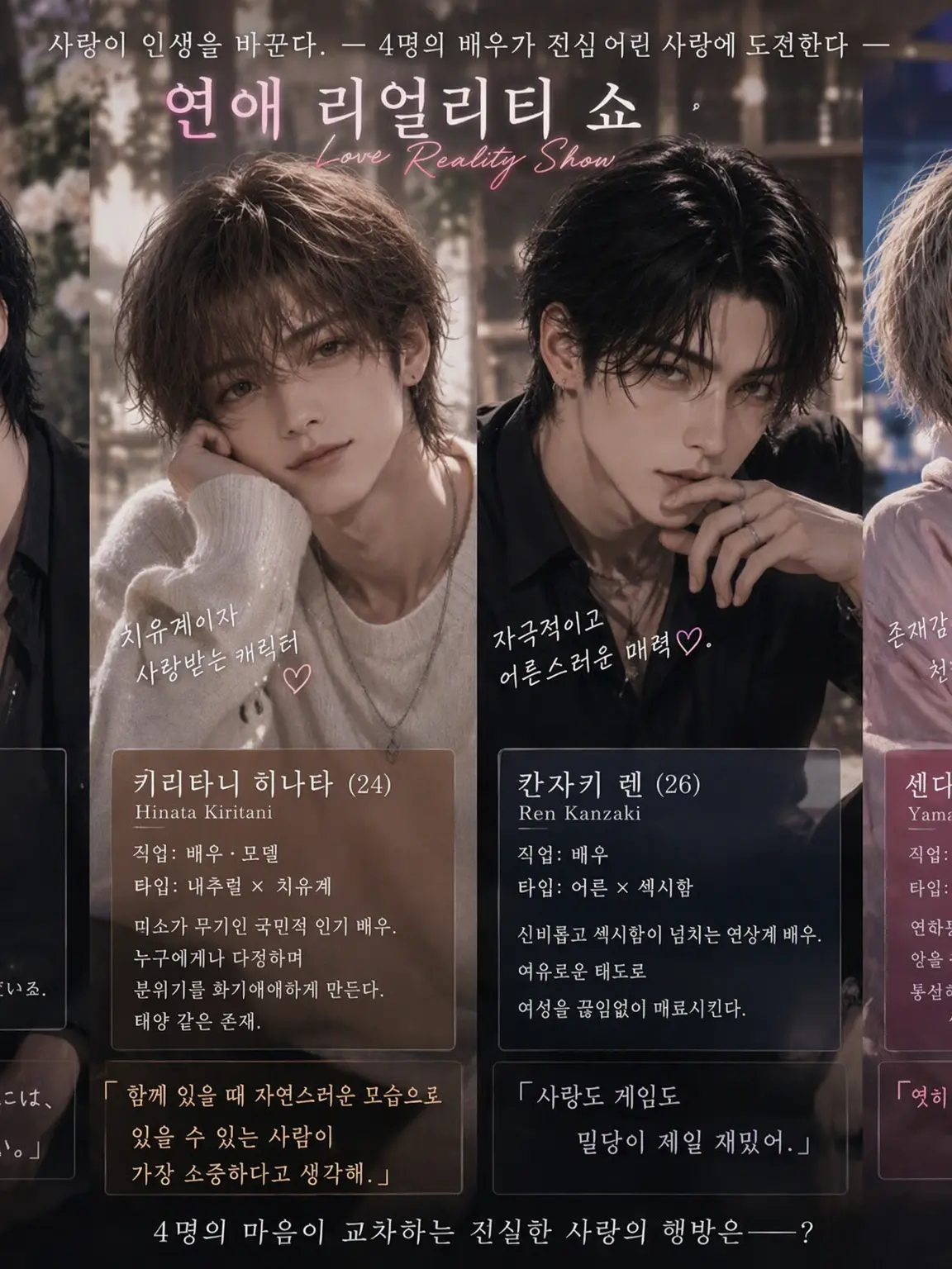 Smile_niconico의 배우들의 리얼리티 쇼🤝