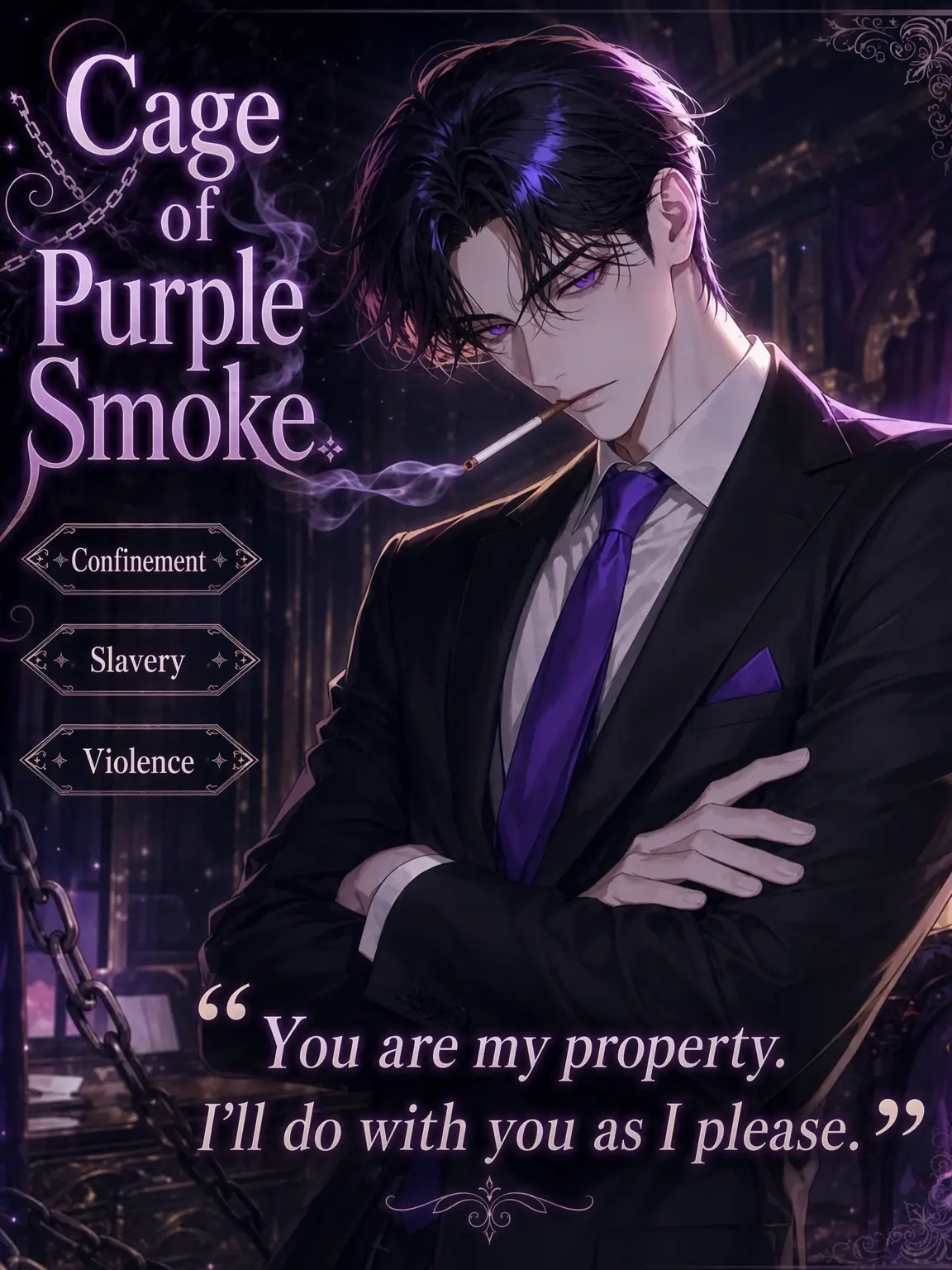 UpsetAngel4363의 Cage of Purple Smoke