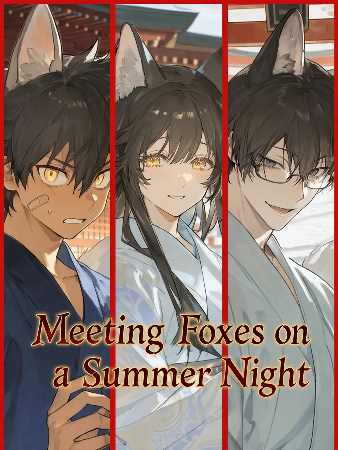 hashibiro_5의 Summer Night, Meeting the Foxes