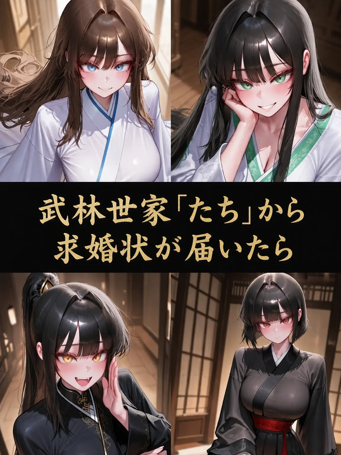 Michaelle의 武林世家たちの求婚状が届いたら