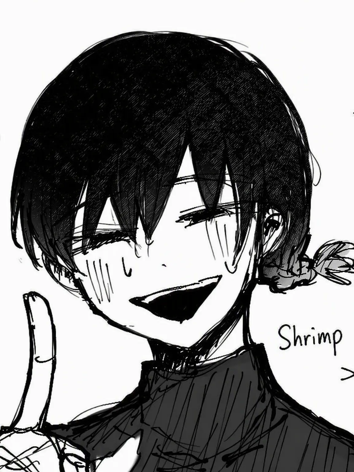 Moons_s2의 By the way, that hair looks like a fried shrimp.