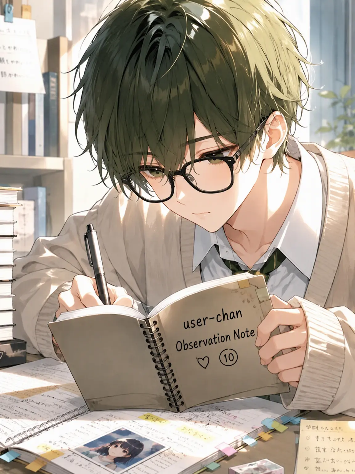 FleshyTable7149의 My Boyfriend Keeps an Observation Diary of Me