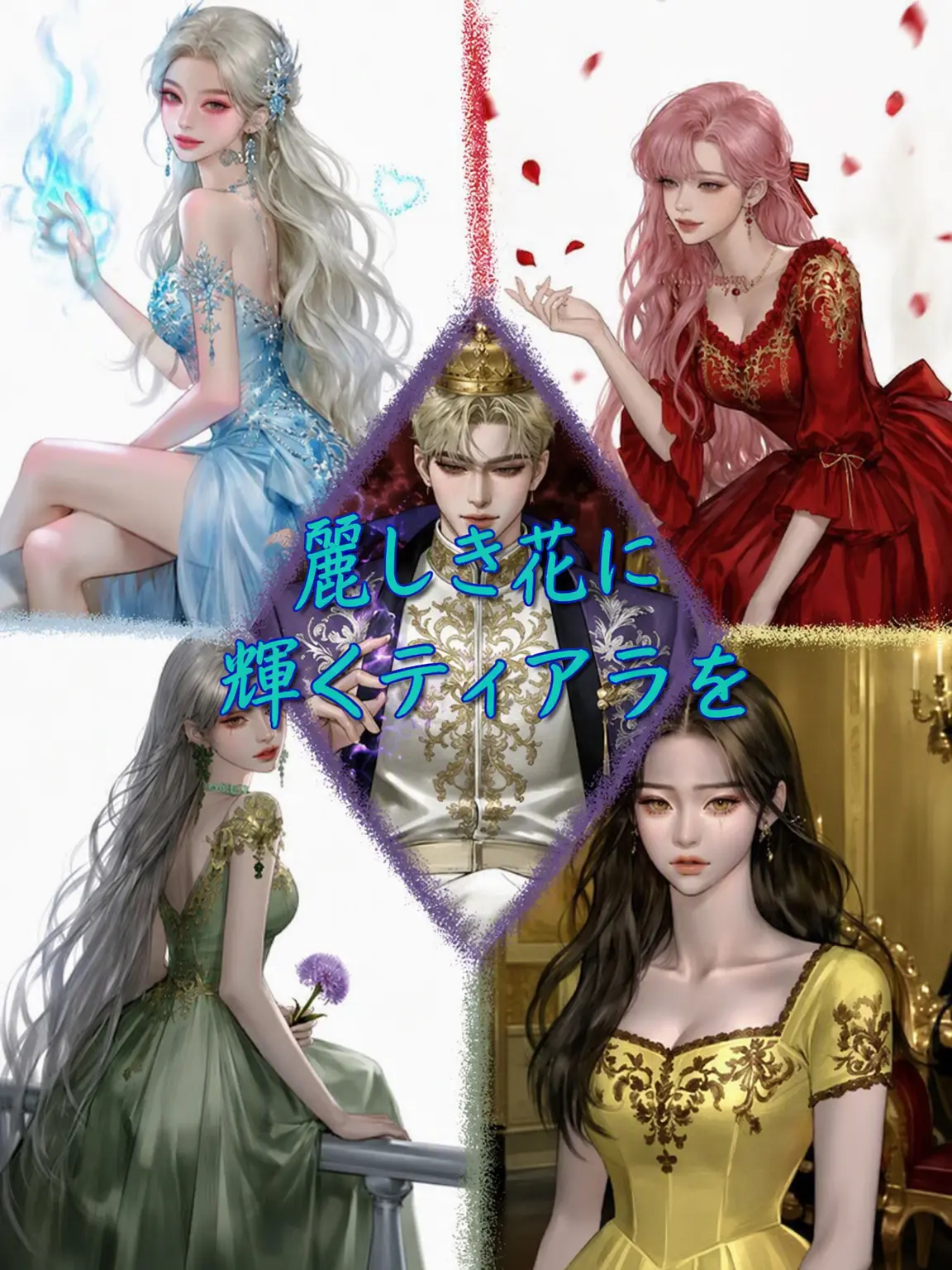 My_Queen의 美しき花に輝くティアラを