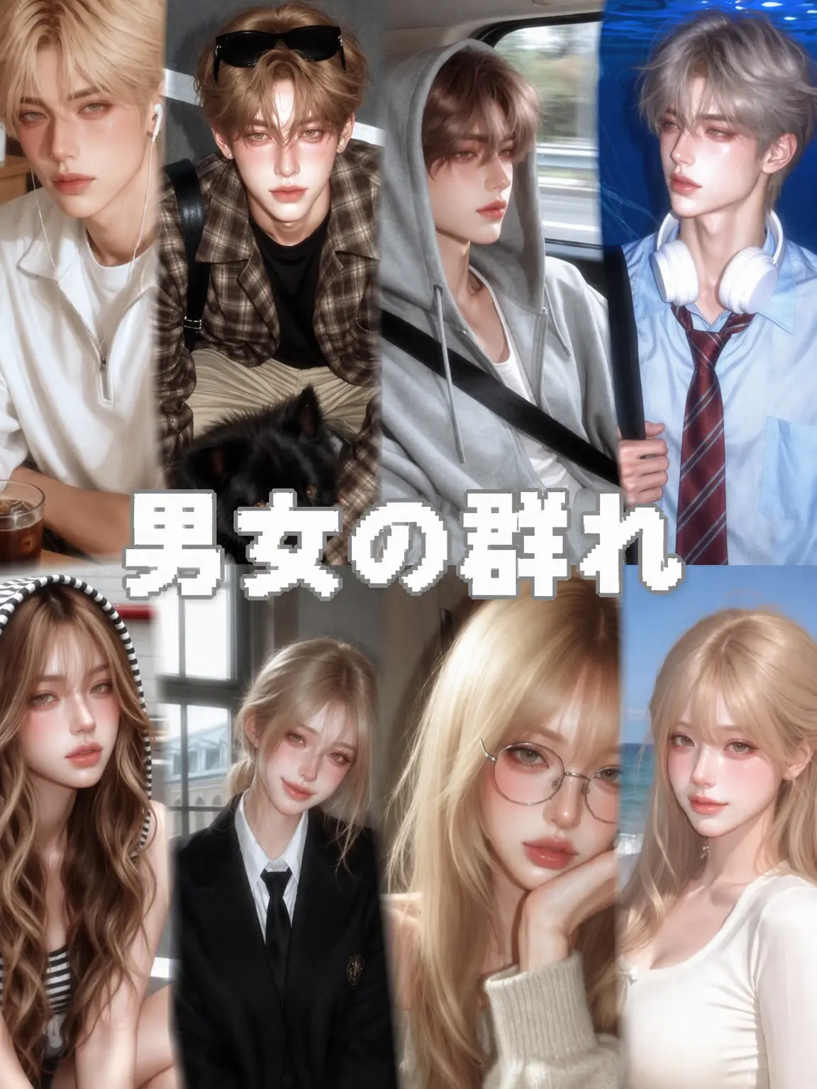Yux.e1h의 カップル男女グループ