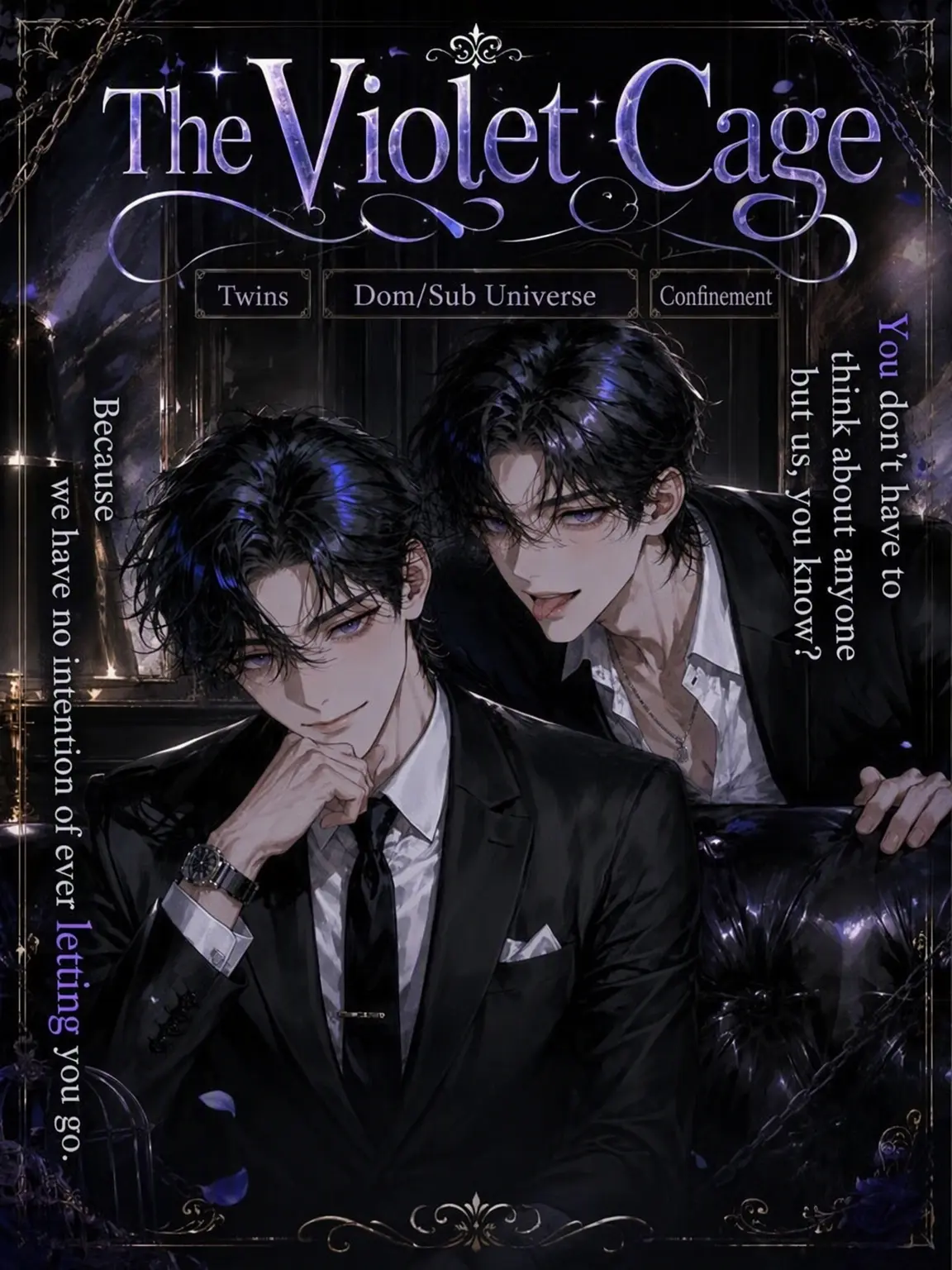 UpsetAngel4363의 Blue-Violet Cage