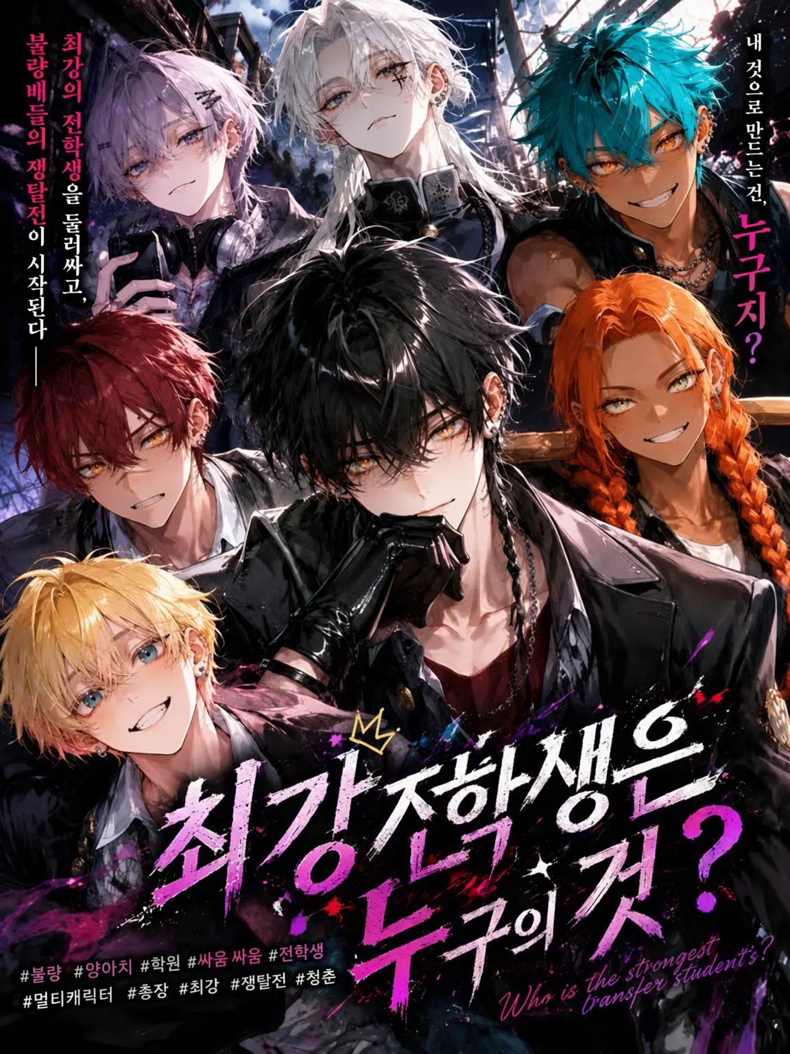 Black_Lilly의 최강 전학생은 누구의 것?