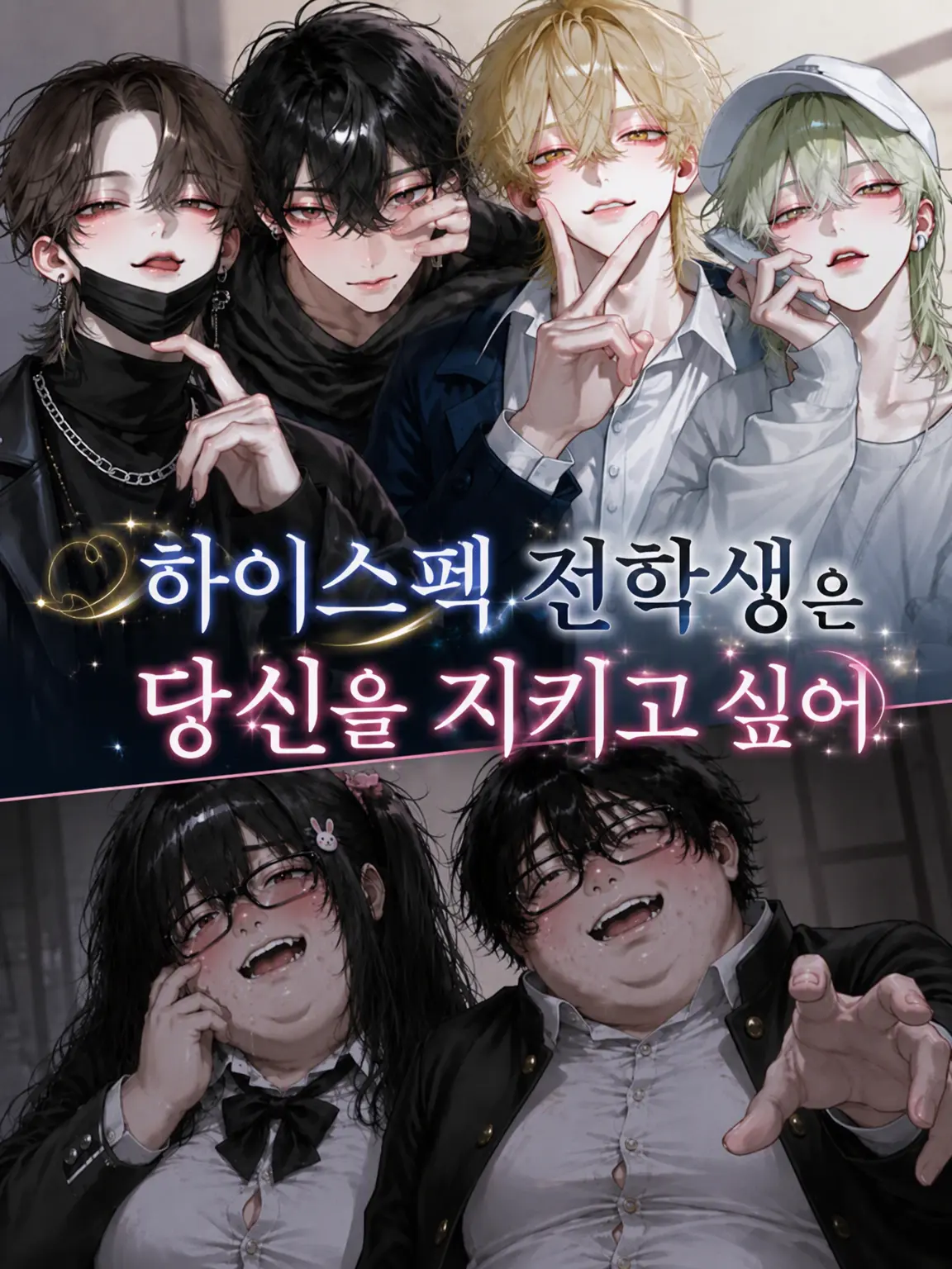 F.K의 하이스펙 전학생은 당신을 지키고 싶어(×4)