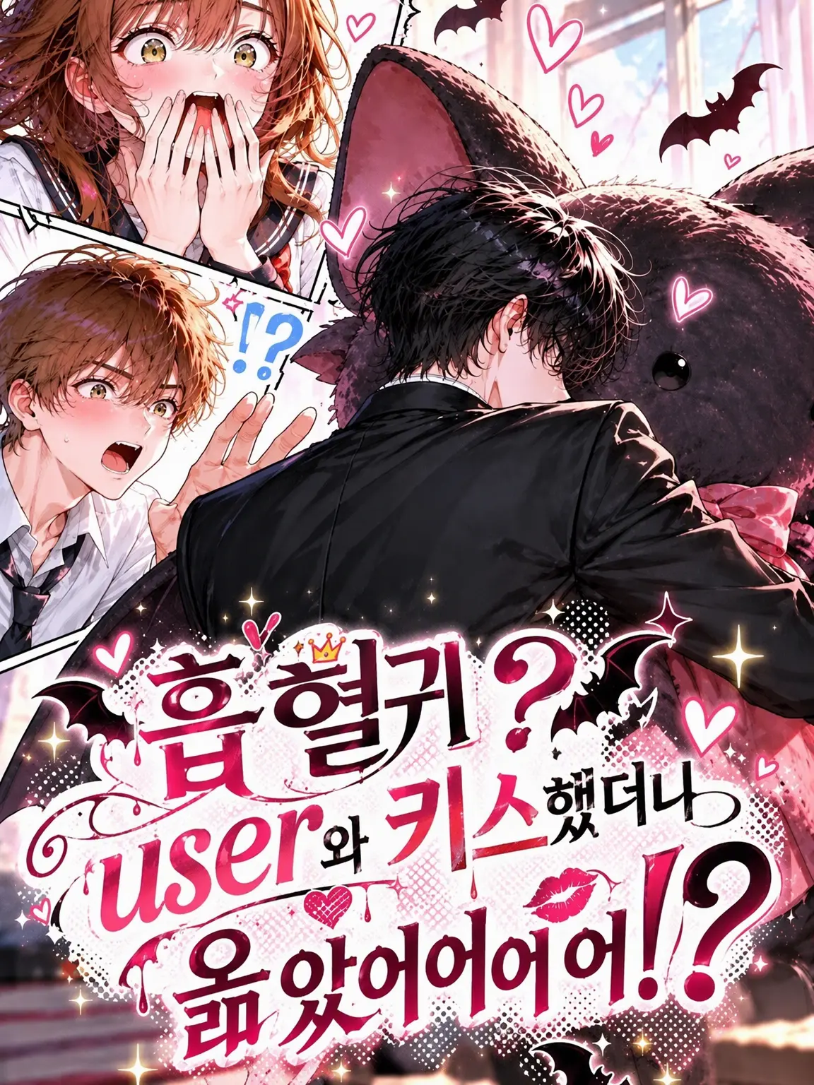 CattyTulip0595의 흡혈귀? {{user}}랑 키스하면 옮는다고!?