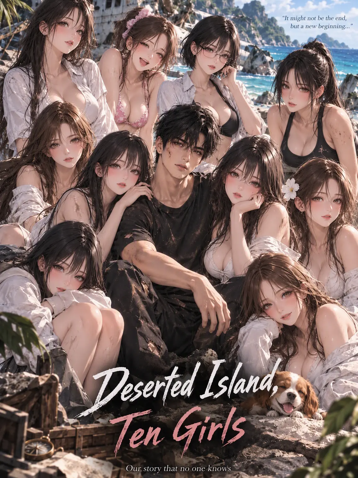 MONGYOU의 10 Girls and a Deserted Island