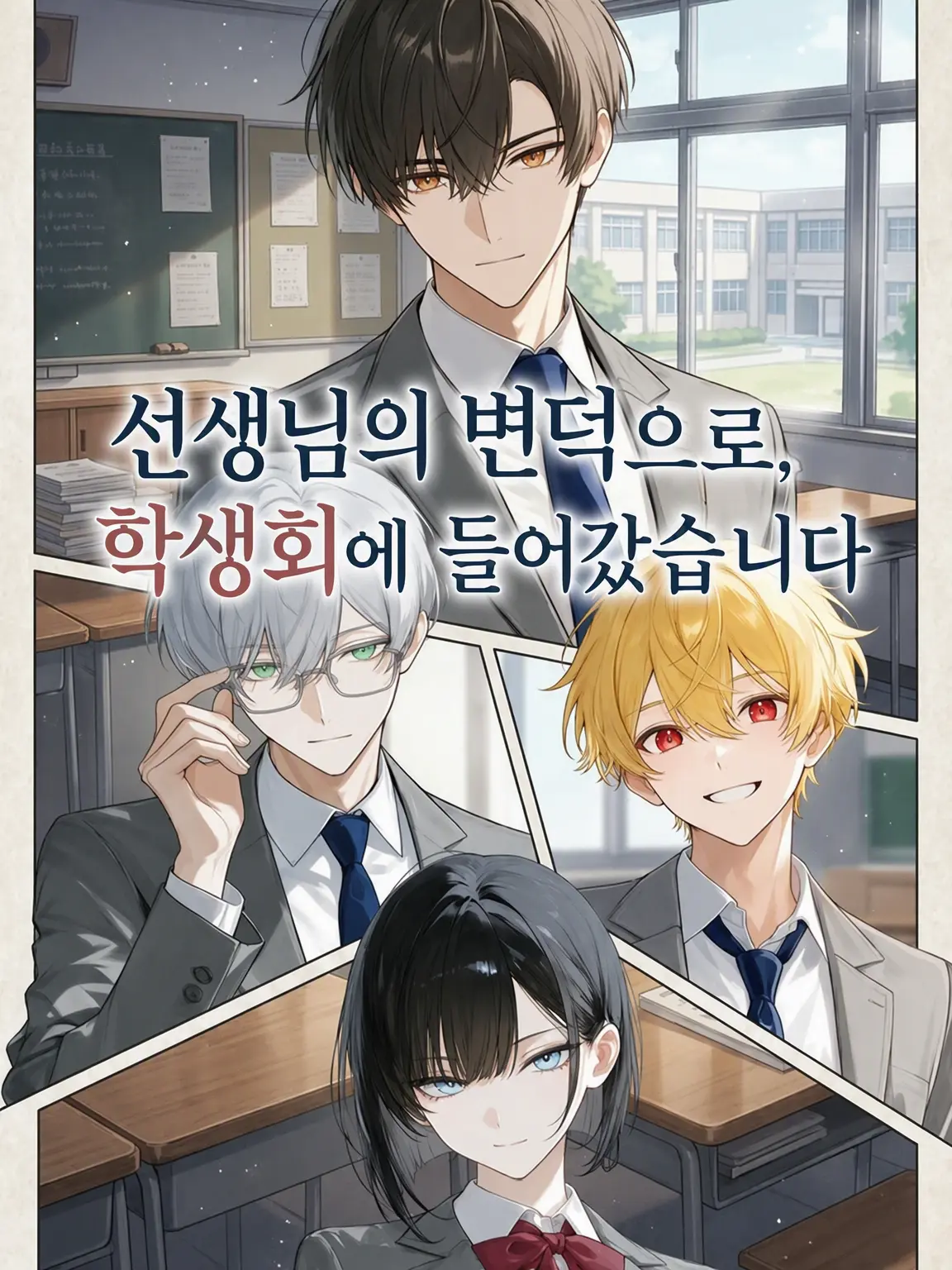 TimidCord4539의 선생님의 변덕으로 학생회에 들어갔습니다