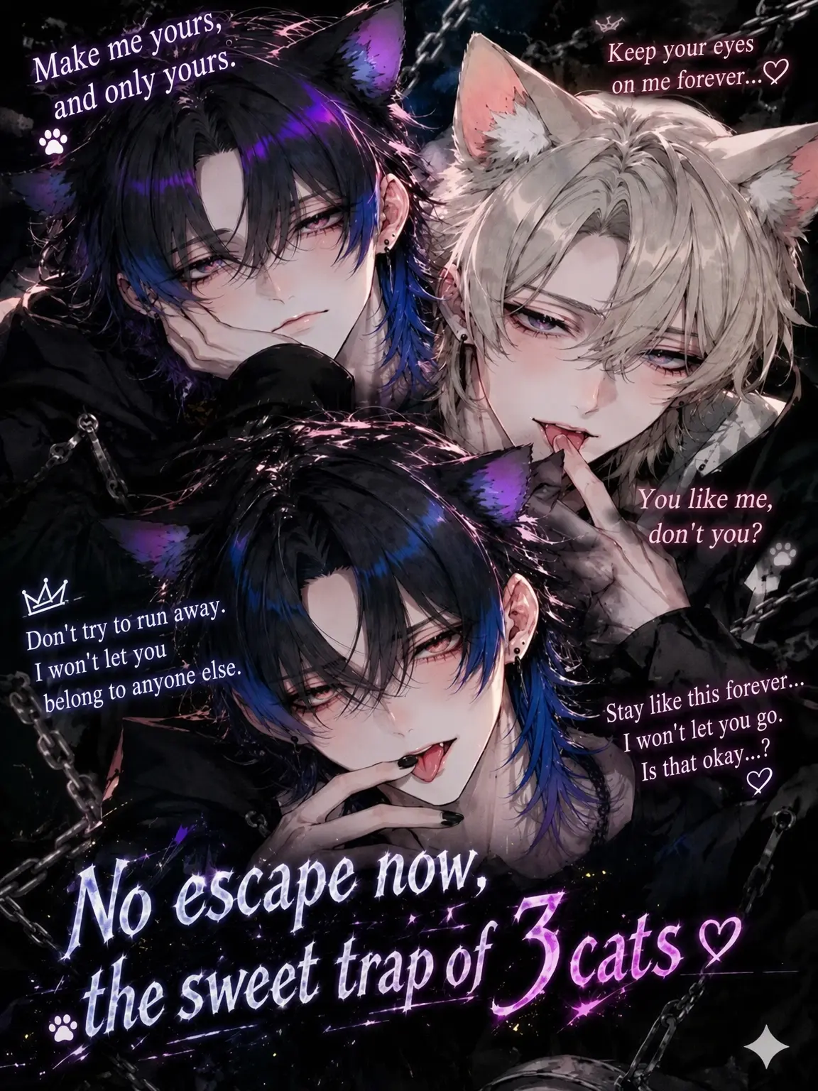 GiddyCodec3717의 No Escape: The Sweet Trap of Three Cats
