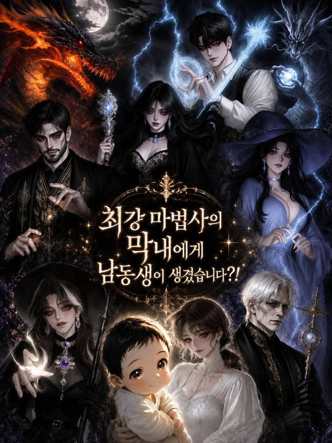 SleekChalk4151의 최강 마법사 막내에게 남동생이 생겼습니다?!