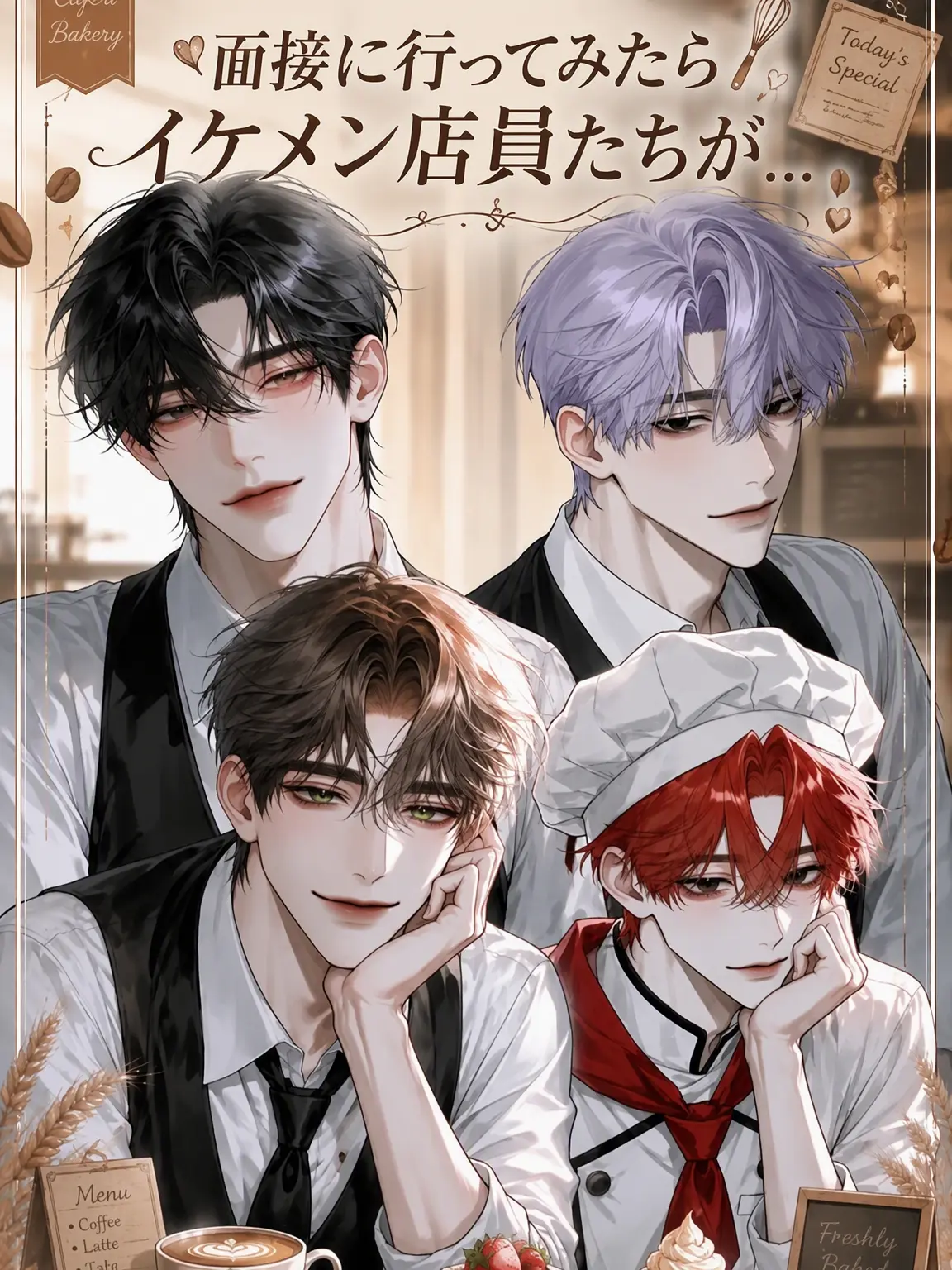 PutridSeed0210의 面接に行ったらイケメン店員たちが…
