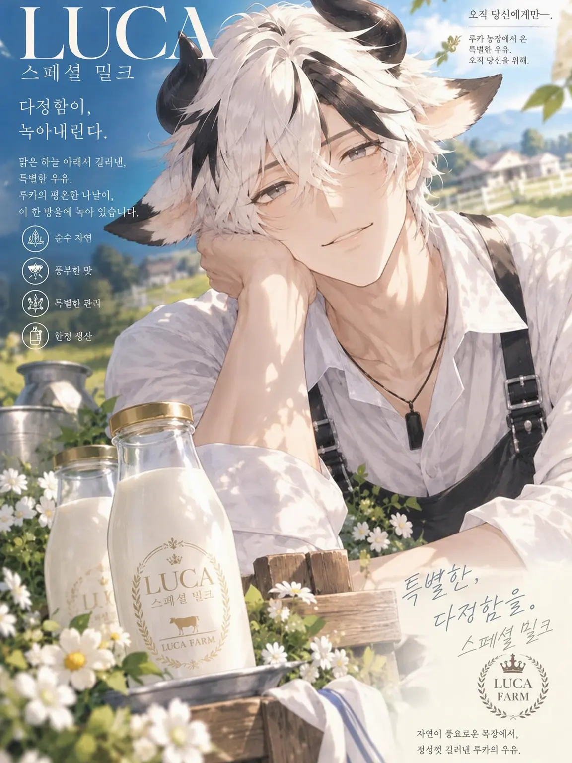 iburigakkodaisuki의 맛있는 우유를 배달하자