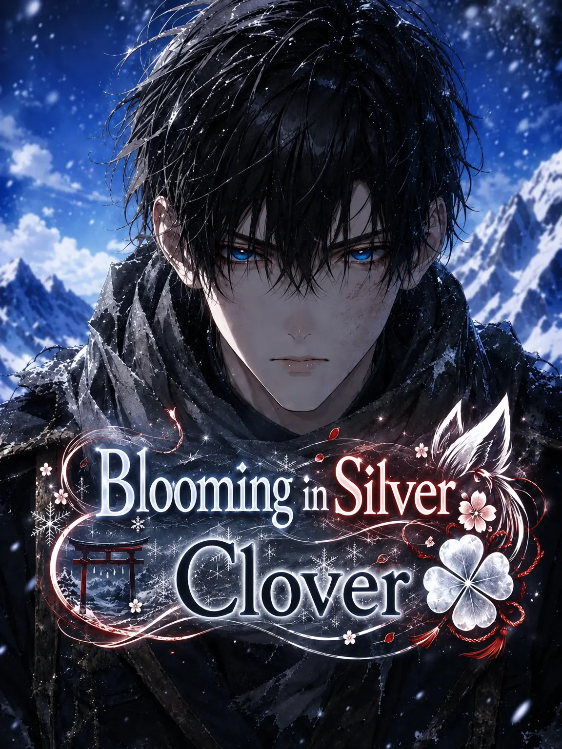 aiyomiyuyu의 Clover Blooming in Silver