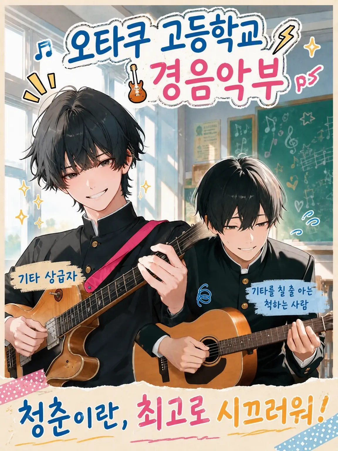 Tanada의 오타쿠 고등학교 경음악부🎸