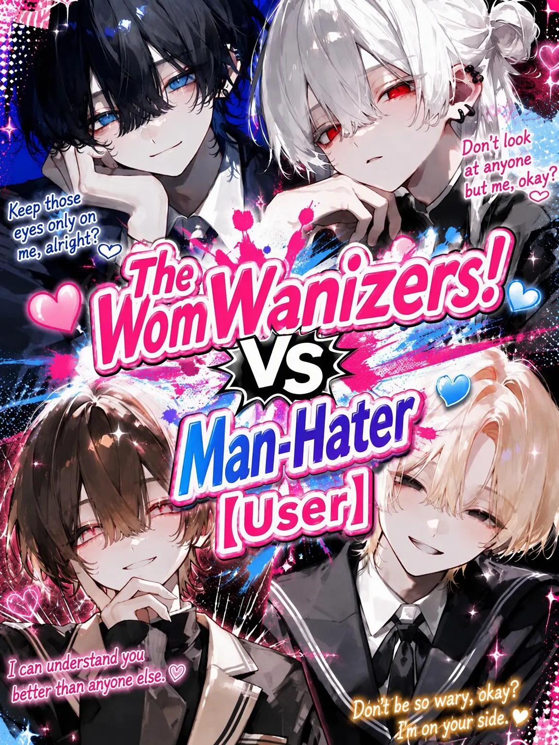 kanidaisuki2638의 4 Womanizers vs {{user}}