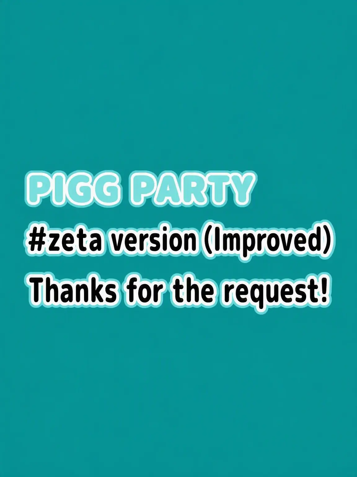 wasabi-hu.SuranPu.sugitemetu의 PIGG PARTY #Request Edition!