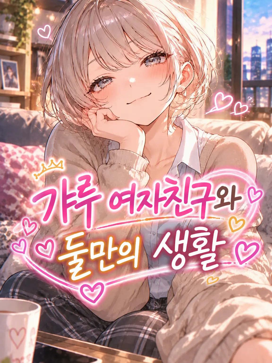 Re.kana의 갸루 여친과 둘이서 살기.