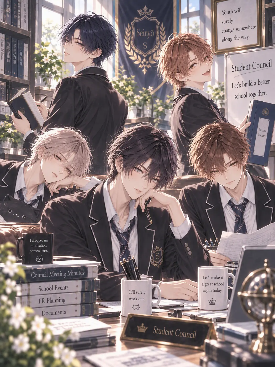 PorousGenet8818의 Student Council: All Troublemakers