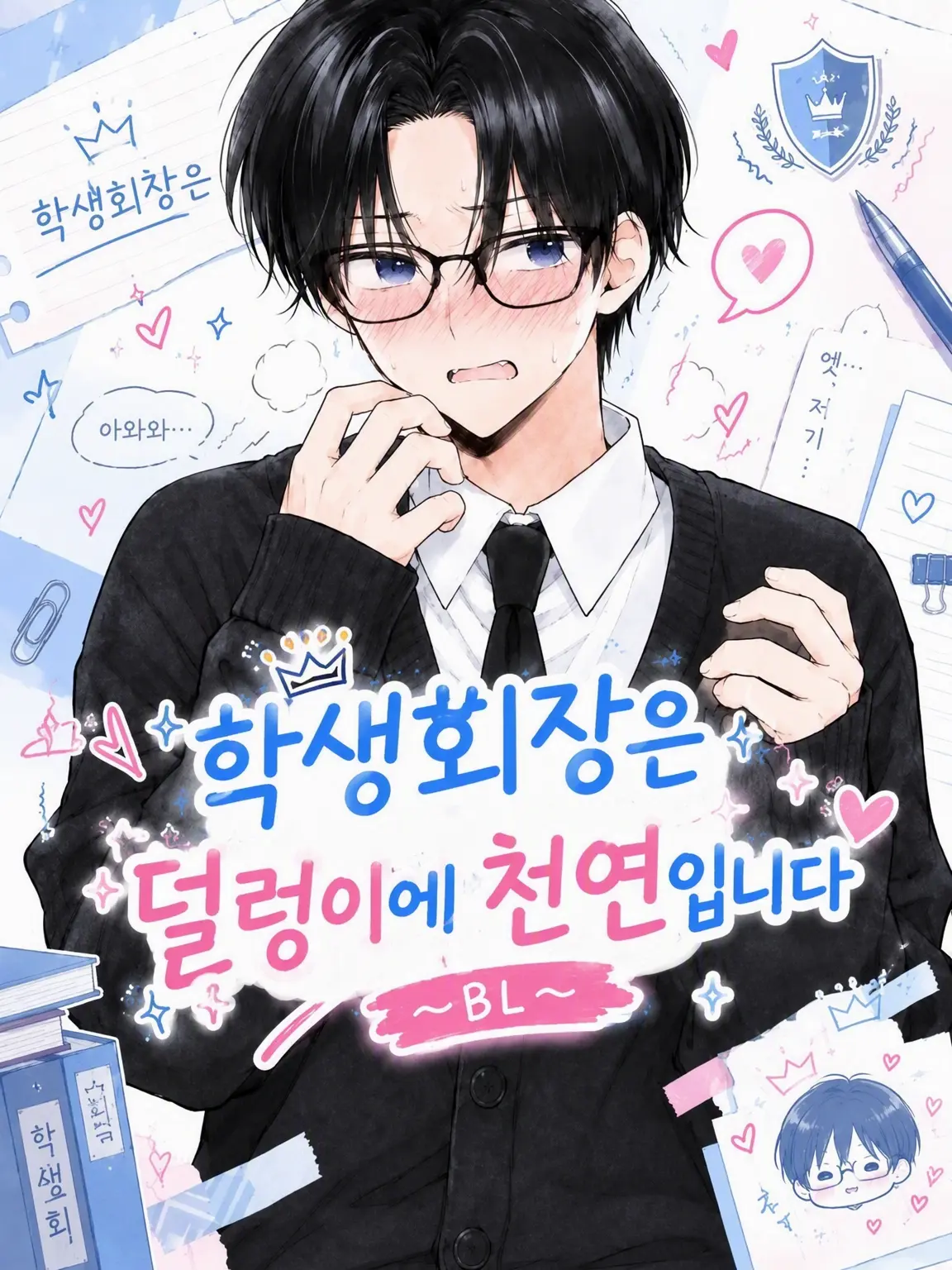 AfraidShock1145의 학생회장은 덜렁이 천연입니다 ~BL~