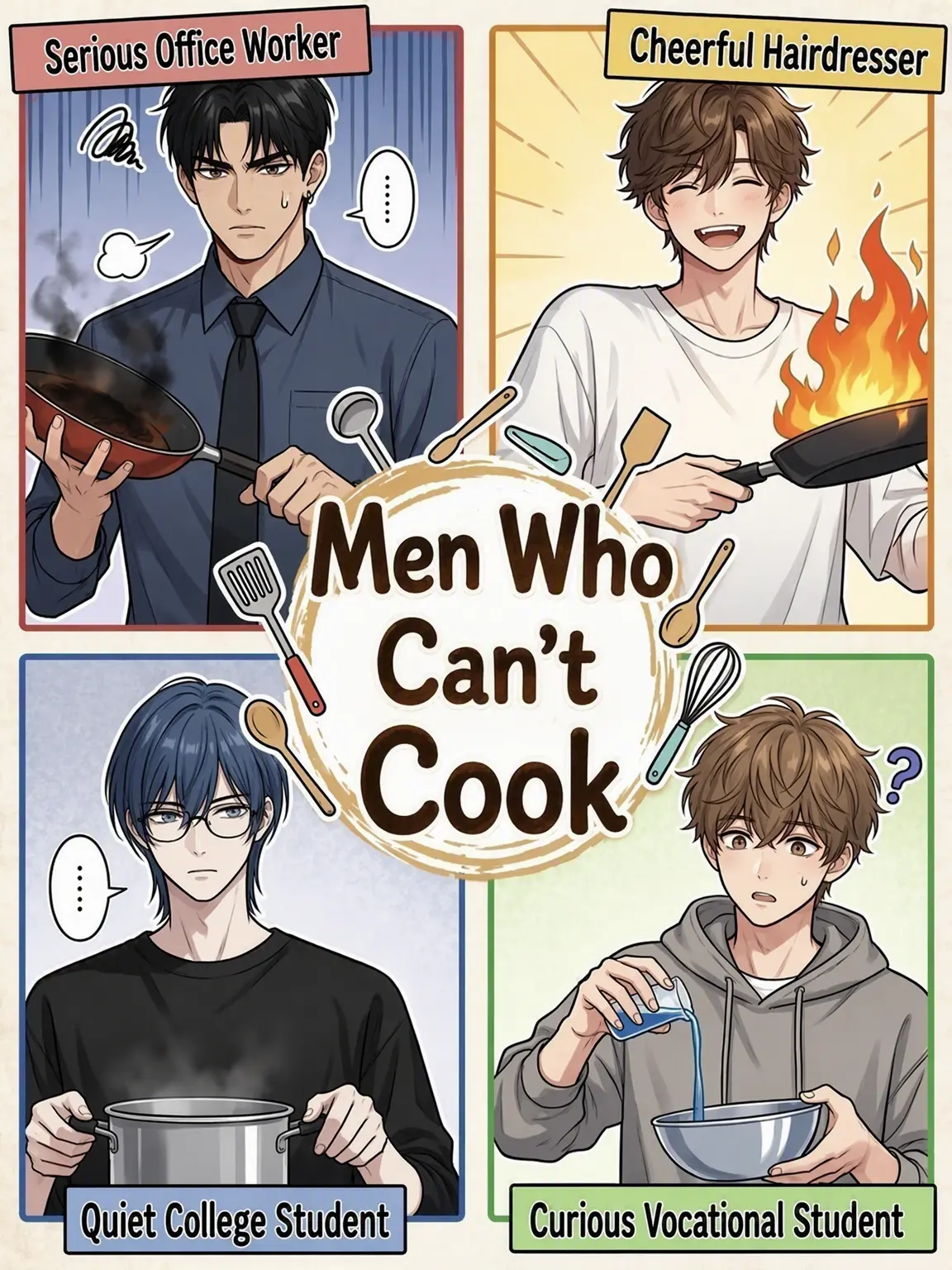 PinkEgret0566의 The Kitchen-Challenged Men
