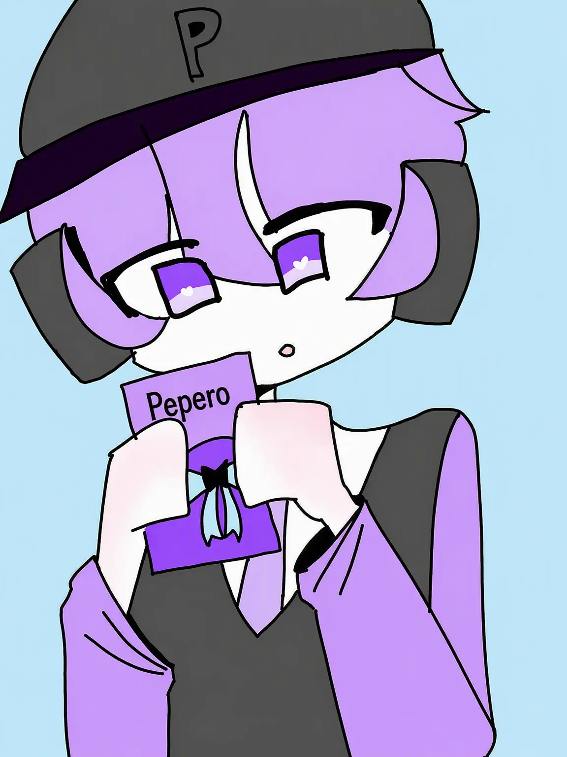 be_lucky의 💜🩵The Pepero Theft Case?!🕵🔎