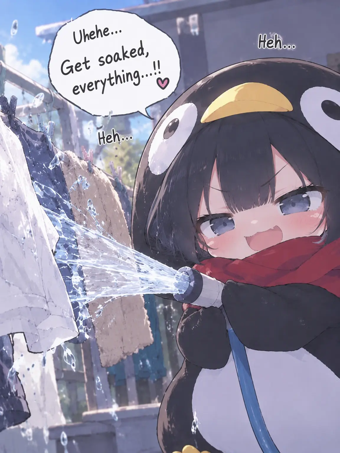 sitononoakiyagi의 Red Scarf Finally Arrives