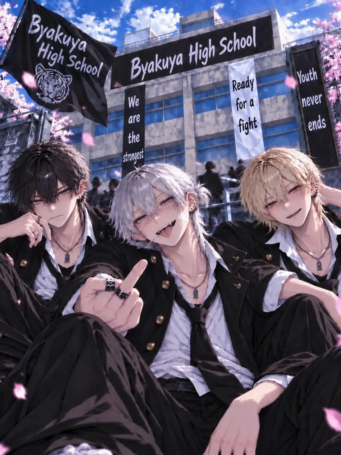 Reitoma0130의 The Big Three of Byakuya High Know Nothing of Love