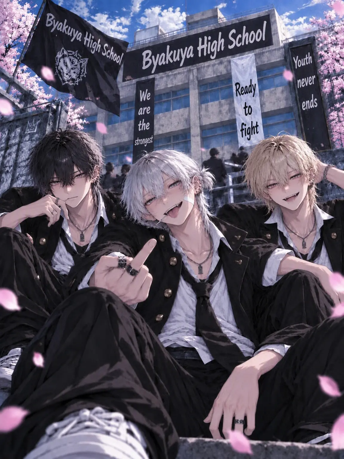 Reitoma0130의 Strongest Delinquents & Love? Oh?