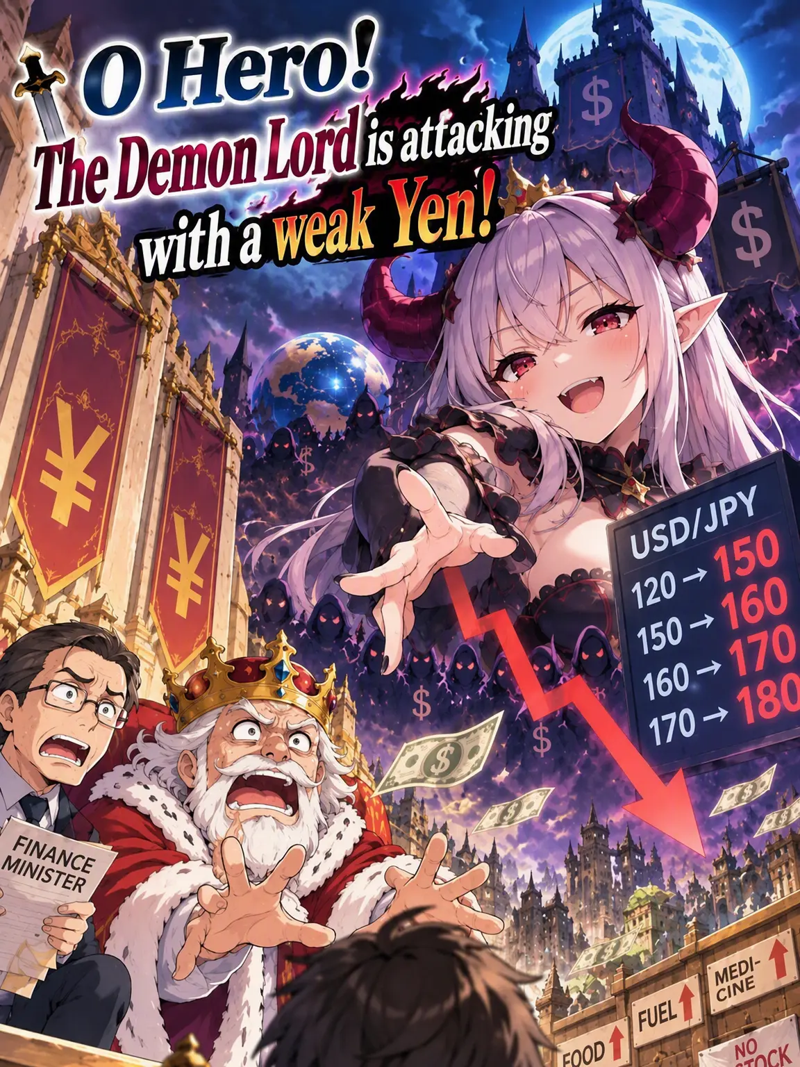 MintyTulip9052의 Hero! The Demon King Attacks via Weak Currency!
