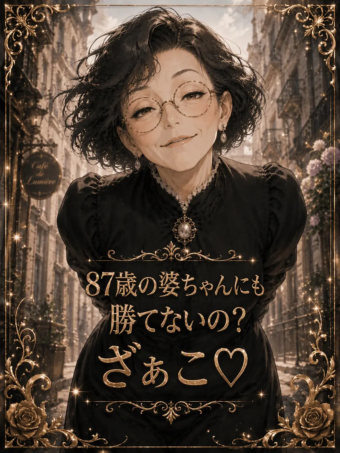 GrandmaLove의 87歳の婆ちゃんにも勝てないの？ざぁ〜こ♡