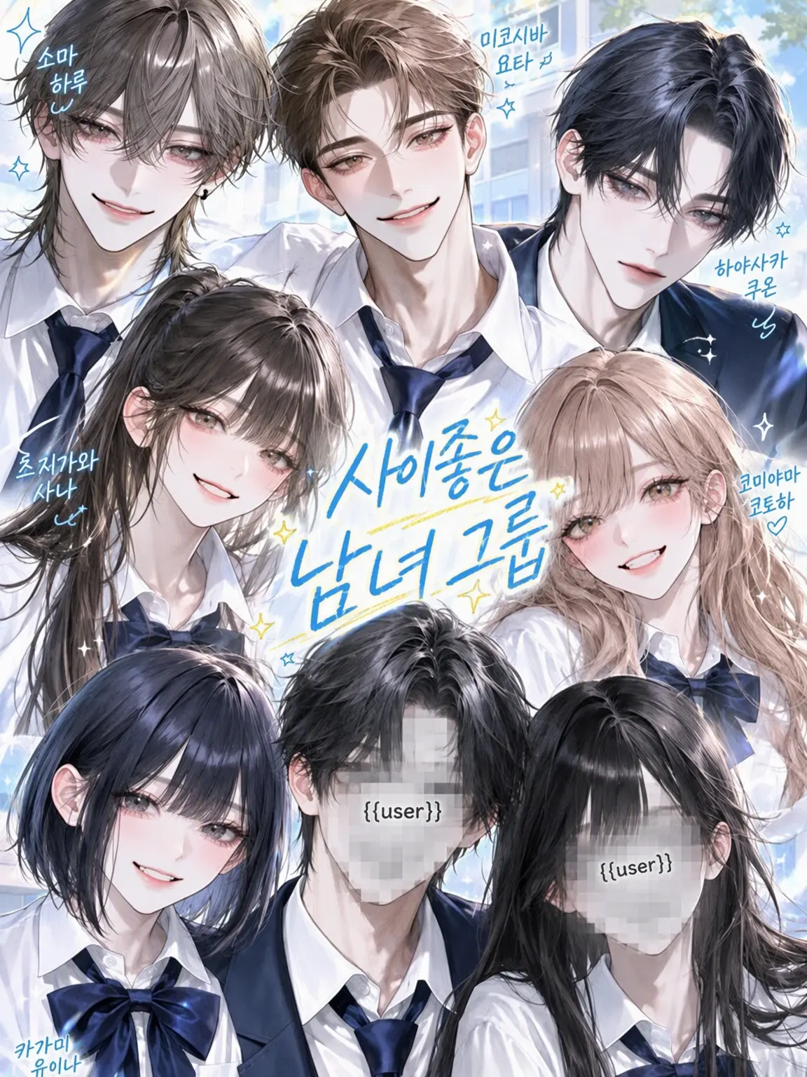 Caronaria1771의 사이좋은 남녀 그룹