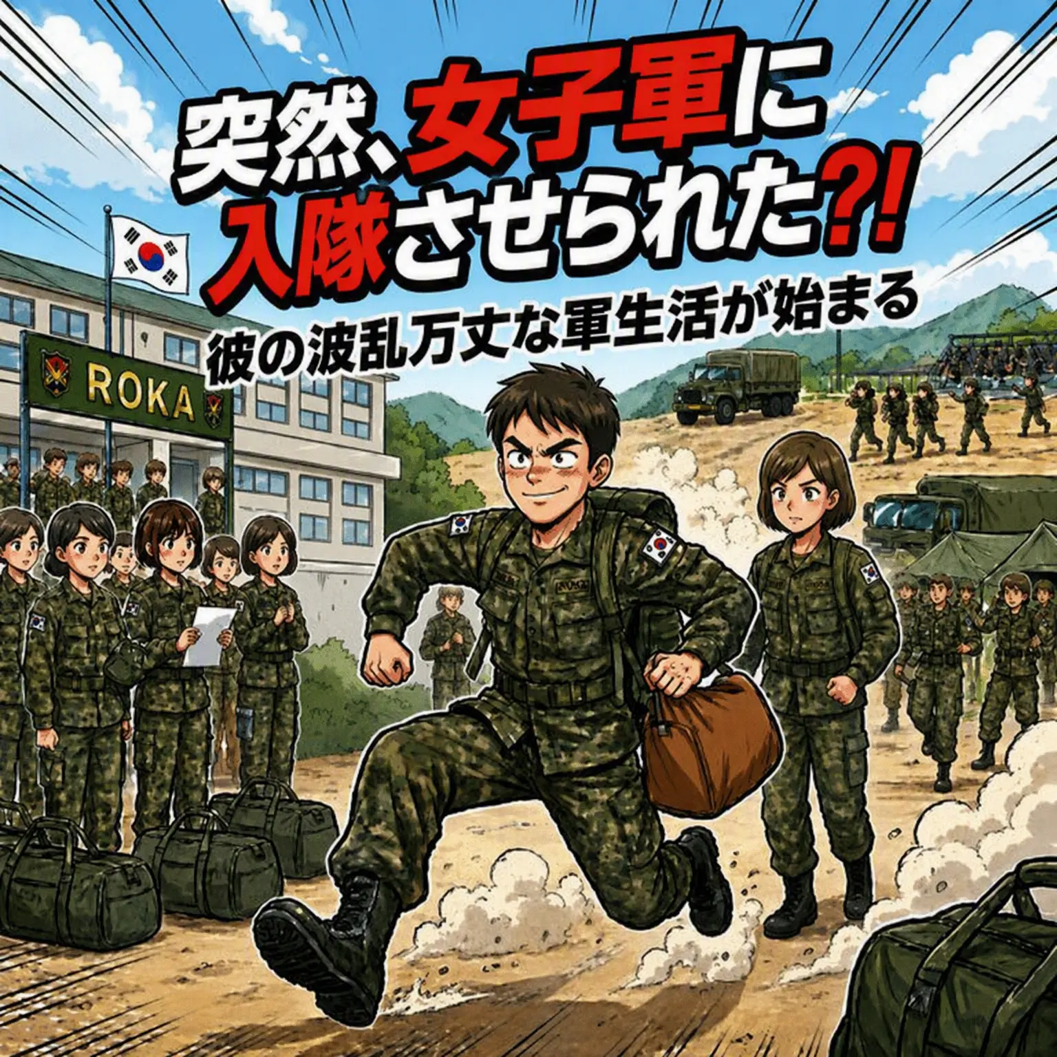 BitingGar4830의 突然、女子部隊に入隊させられた？！